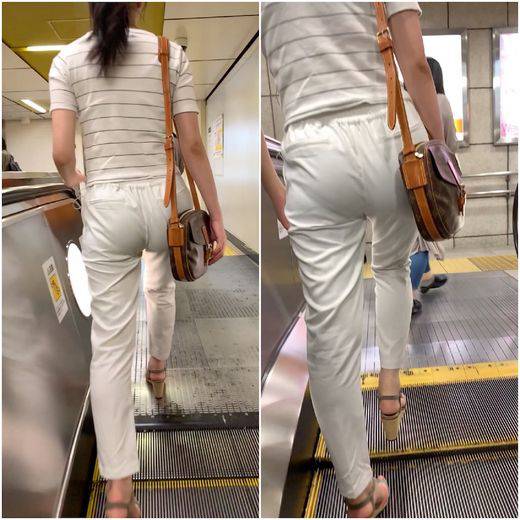 《今年ラスト！》　No.630【エスカから眺めるJDの着衣尻】　サンプル画像2