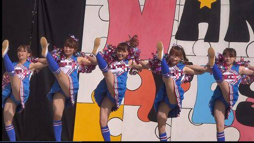 【新規】激烈のチア動画part1　サンプル画像1