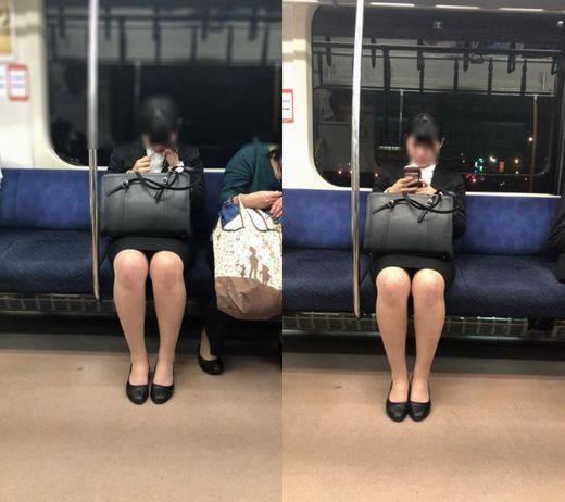 就活で疲れたリクスー観察　サンプル画像1