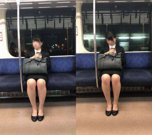 就活で疲れたリクスー観察　サンプル画像3
