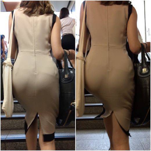 《人気作品の再編集・超美女！長身！！》 No.737【芸能人並みの美貌にフェロモンBODYを持ち合わせた奇跡の美女の着衣尻】　サンプル画像2