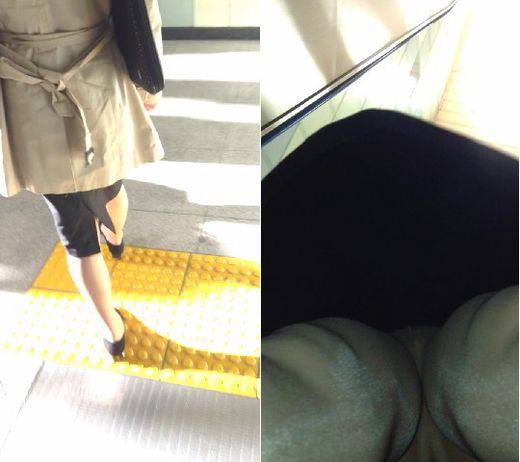 就活リクスーJDのワレメに食い込むパンティ　サンプル画像1