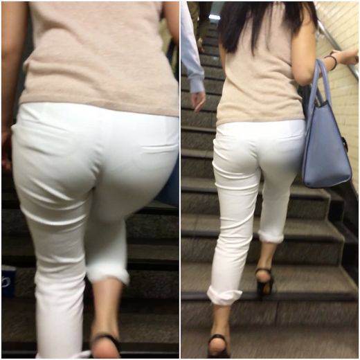 《人気作品の再編集》 No.835【尻肉といいTバック感といいフェロモン溢れちゃってるセレブお姉さん】　サンプル画像1