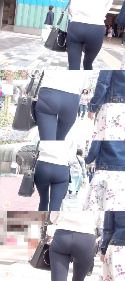 【FHD高画質】ツルッピタッ！思わず手が出そうなJDパンツ　サンプル画像1
