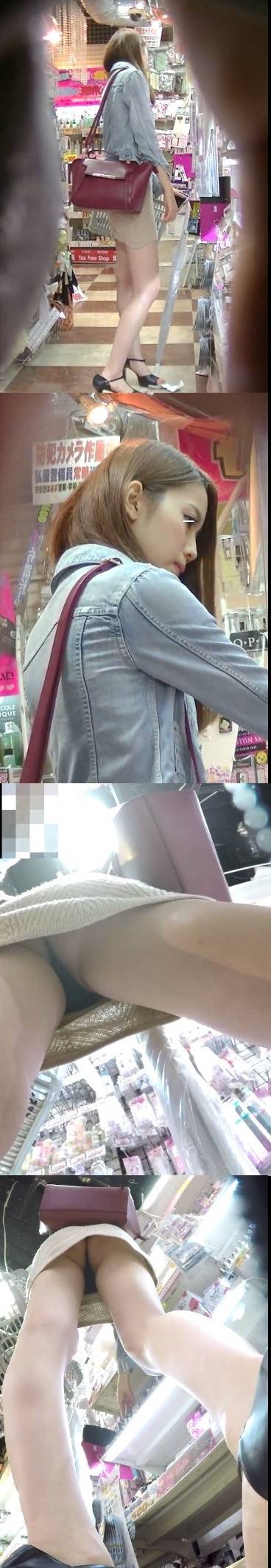 モデル級お姉さん Tバック パンチラ　サンプル画像1