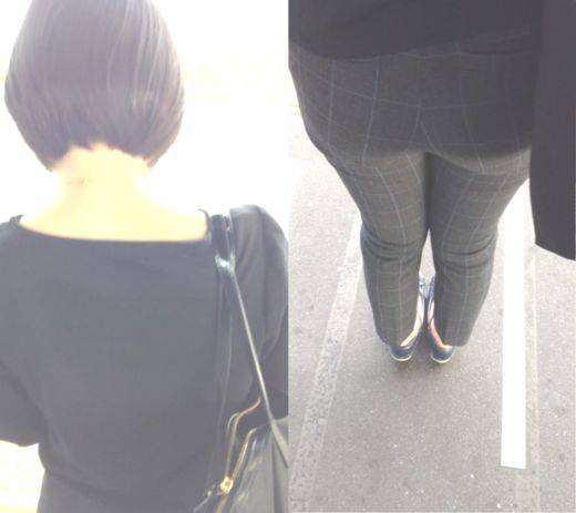 ピタパンに身を纏ったキャリアウーマン美女3態 PART2 サンプル画像1