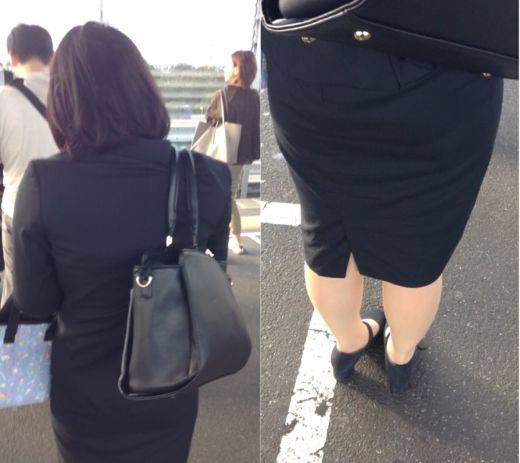 ピタスカにデカ尻をねじ込むキャリアウーマン美女4態 PART1　サンプル画像1