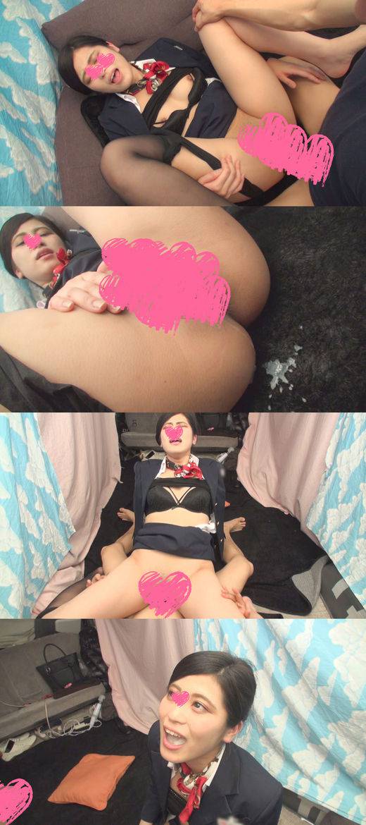 バレたら即削除!現役国際線CAさんSEX動画売り逃げしちぃます! サンプル画像2