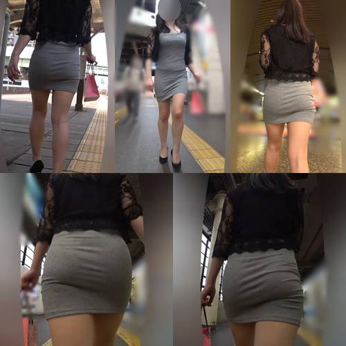 【電車対面パンチラ48】☆三角ゾーン観察記録/ムチ肉太ももお姉さん! サンプル画像2