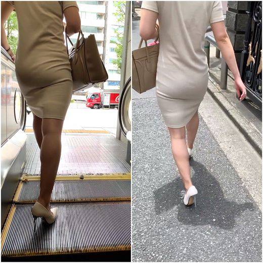 《こんなワンピで街歩きます？》 No.1084【スッゴい好みの尻肉が浮き出るグラマー体型の美人お姉さん】&ensp;　サンプル画像2