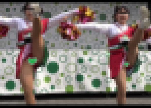 【4K高画質】チア24 元気いっぱい桃天使のチアダンスPart.1【癒し】 サンプル画像3
