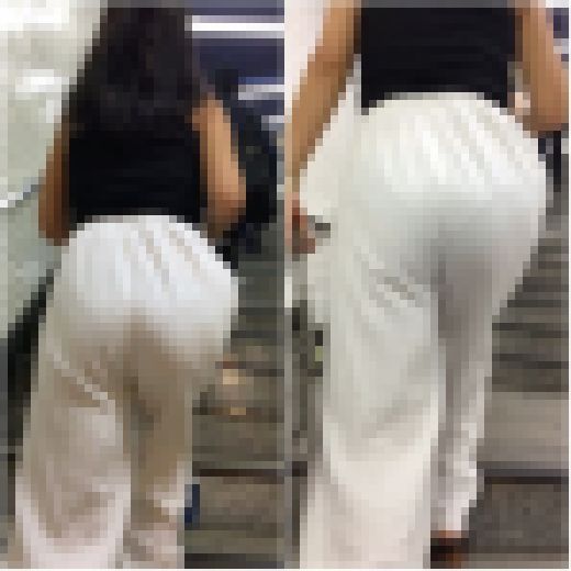 《エレガント美女の透けパンツ》 No.1116【デカ尻！デカパンティー！ワイドパンツからでも感じられるボリューミーな巨尻】　サンプル画像1