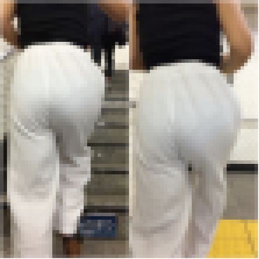 《エレガント美女の透けパンツ》 No.1116【デカ尻！デカパンティー！ワイドパンツからでも感じられるボリューミーな巨尻】　サンプル画像2