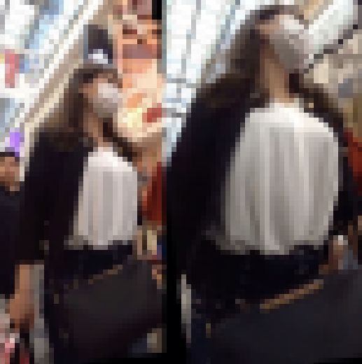 ロン爺の４Ｋピタパン女442　隠れ巨乳を突き出して歩く編　サンプル画像1