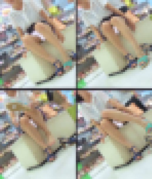 美少女の靴試着中の無防備Pチラをじっくり盗撮動画　サンプル画像1