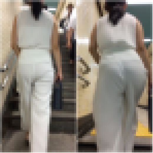 《Part2・スタイルお化けの美女達》 No.1158【麻生地のスケ感がハンパない真っ白スタイル】　サンプル画像2