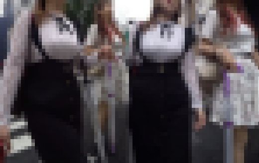 ロン爺の４Ｋピタパン女469　むちむちコンビ編　サンプル画像2