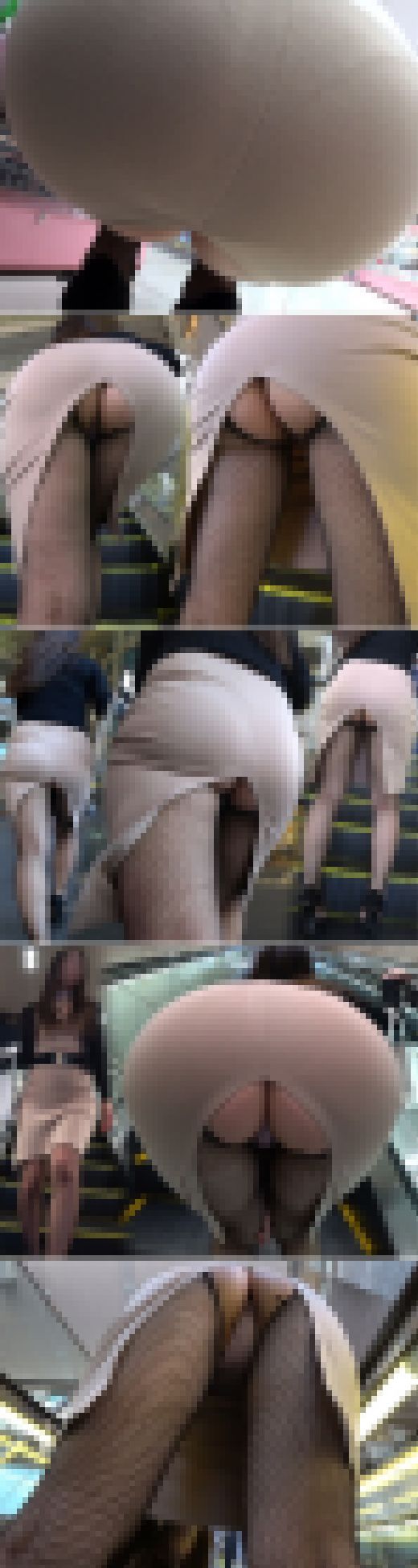 【フルHD 超高画質】激ヤバワンピを着たセクシーお姉さんがヤバ過ぎる！！卑猥な生尻をこれでもかと魅せ付ける…もう絶対確信犯！！　サンプル画像3
