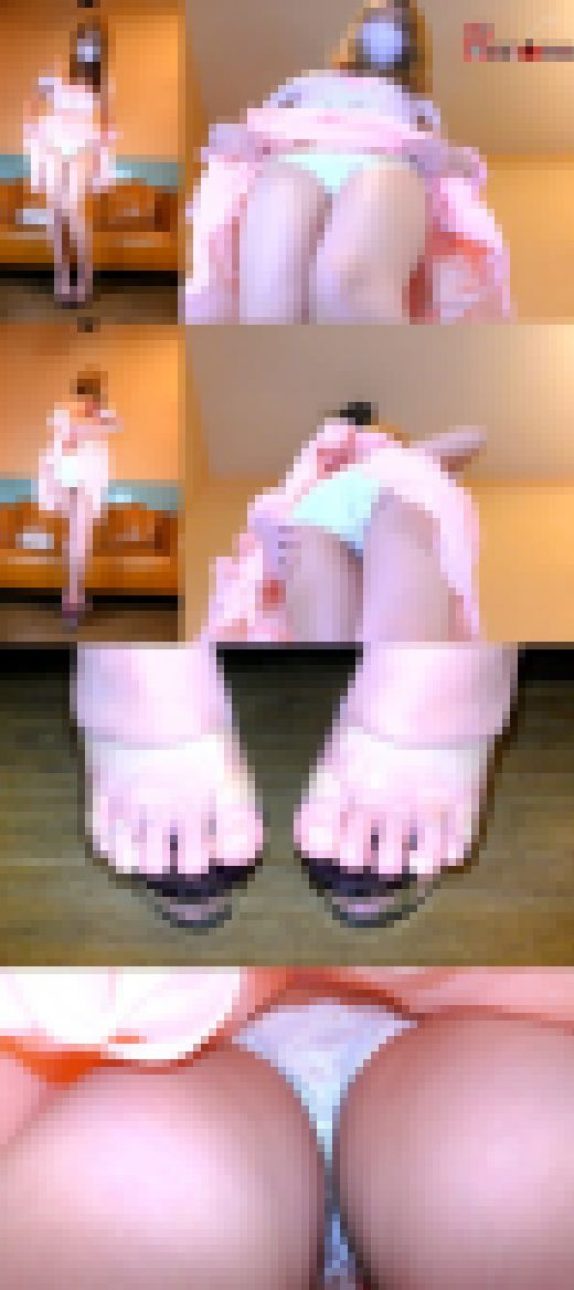 現役キャバ嬢のパンチラをじっくりと！個人撮影　サンプル画像1