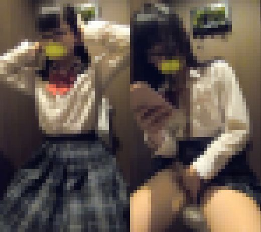 デパートのトイレでこっそりオナニーしちゃうJ〇㉛　サンプル画像2