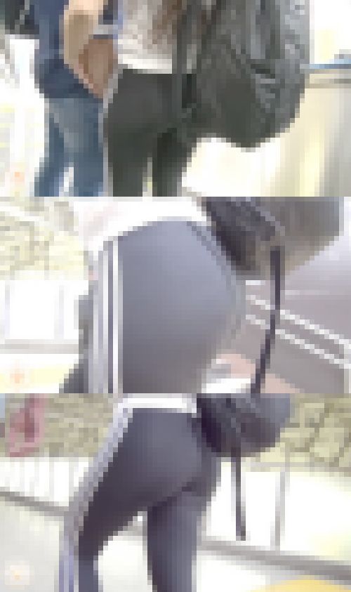 【FHD高画質】パンパンなスポーツレギパン女子 サンプル画像2