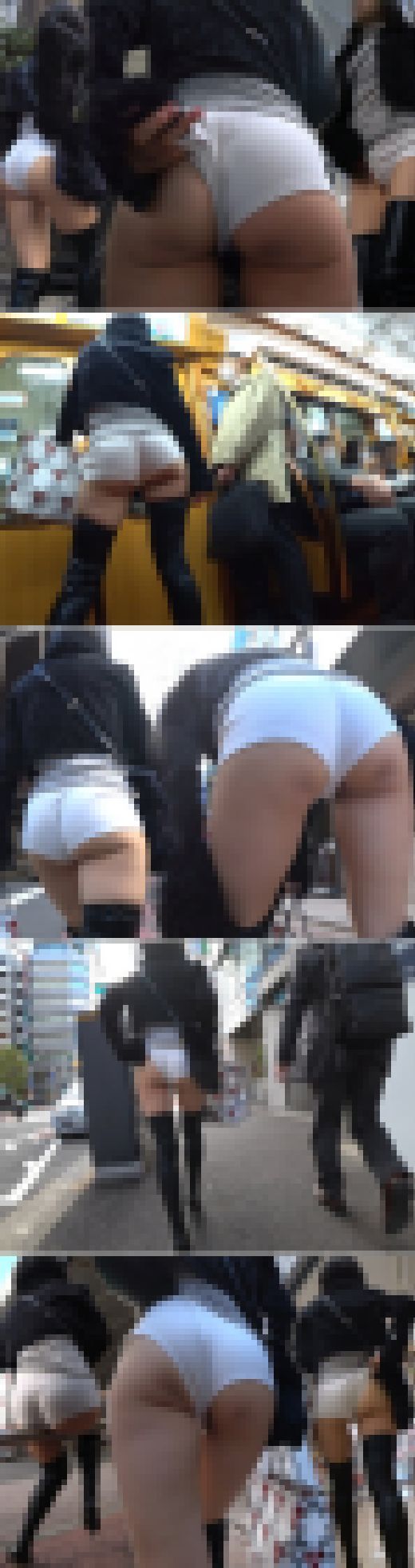【超高画質】あの下尻丸出しぷりっケツ美女をナンパ！！高級外車もパパに貢がせたものですって。。　サンプル画像1