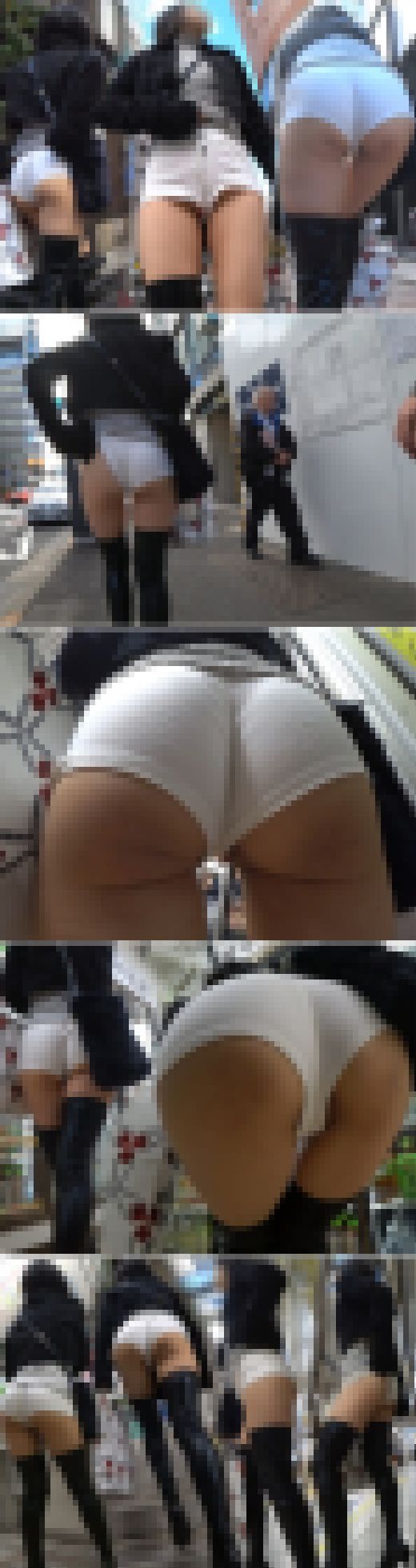 【超高画質】あの下尻丸出しぷりっケツ美女をナンパ！！高級外車もパパに貢がせたものですって。。　サンプル画像2