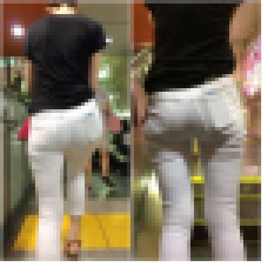 《ピ・カ・イ・チ》 No.1360【縁起が良い！真っ赤なパンツと純白のパンツ着衣尻】　サンプル画像1