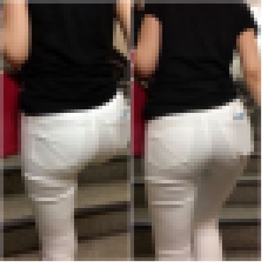 《ピ・カ・イ・チ》 No.1360【縁起が良い！真っ赤なパンツと純白のパンツ着衣尻】　サンプル画像2