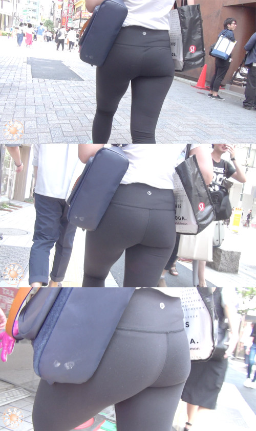 【FHD高画質】ムッチムチヨガパン 出勤前のお買い物 サンプル画像2