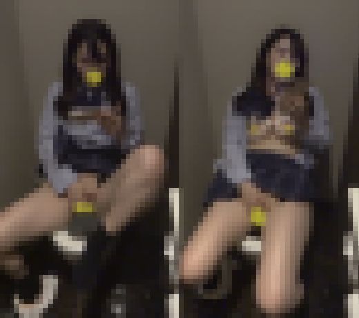 デパートのトイレでこっそりオナニーしちゃうJ〇㊶　サンプル画像1