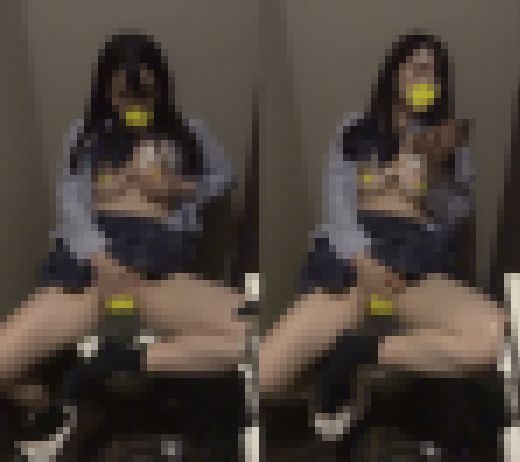 デパートのトイレでこっそりオナニーしちゃうJ〇㊶　サンプル画像2