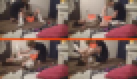 制服トランスコレクション【3】ビッチ臭がプンプンのギャル女子○生!大股開いて手マンでイク姿がエロくて最高!! サンプル画像1