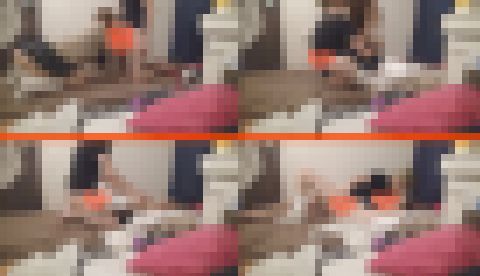 制服トランスコレクション【3】ビッチ臭がプンプンのギャル女子○生!大股開いて手マンでイク姿がエロくて最高!! サンプル画像2