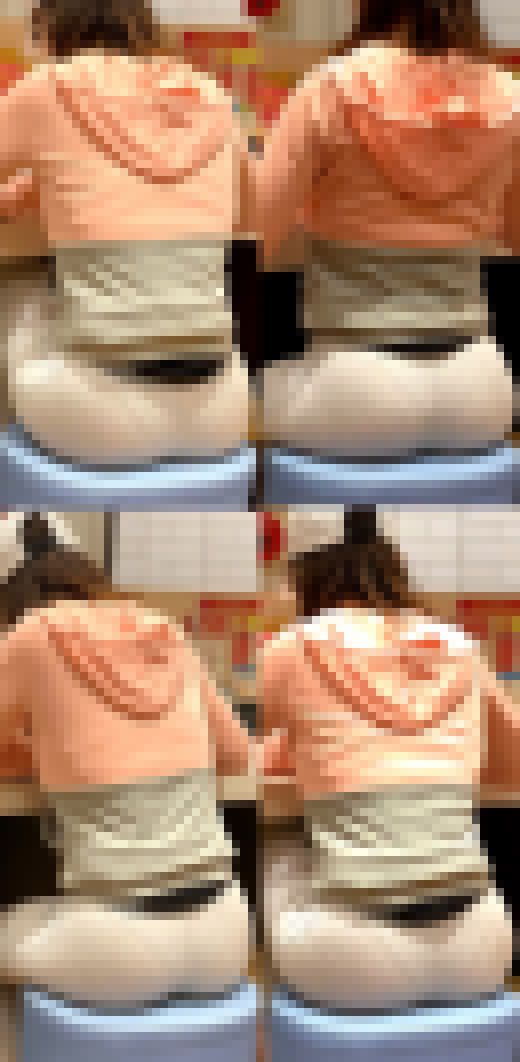 ピチピチピタパンヒップ189_スケスケ下着がエロ過ぎ!!奇跡の極薄スパッツお姉様♪【リクエスト再発売】) サンプル画像2