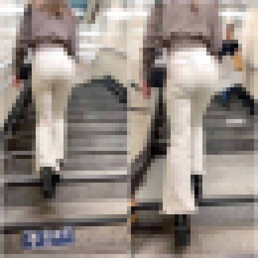 《チビスウェットで肩出し、腰出しファッション》 No.1500【Part1・派手なヘアーのGALはエロい洋服を着る説】 サンプル画像1