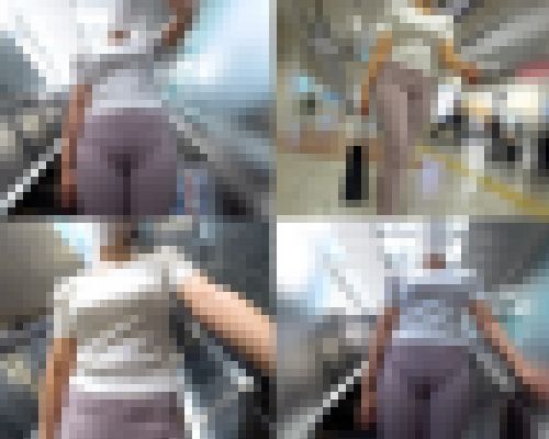 【ピタパン探訪】☆揺れる垂れ尻お姉さんのぷるんぷるん! サンプル画像3