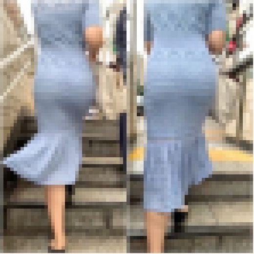 《番外編》 No.1522【第十三弾！編み編みニット生地の着衣尻】　サンプル画像3