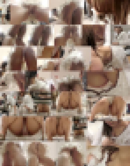 高画質版★突き出すお尻に食い込むPがエロい!顔も身体も一級品な店員のふんわりワンピから覗く激エロパンチラ姿をたっぷり盗撮 サンプル画像2