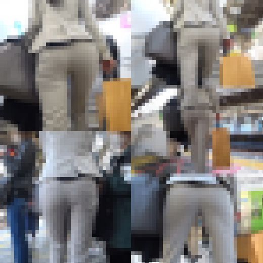 浮き上がるクロッチ！素人臭満点のパンツスーツOL：忘れられない何とも甘酸っぱいあの香り　サンプル画像1