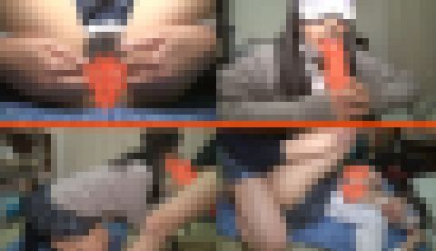 素直で可愛い女子○生ちかちゃんの黒部屋 素直すぎていじめたくなっちゃう!幼い太ももが精子でべっとり・・・(笑) サンプル画像2