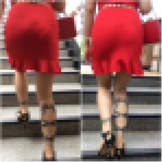 《◆最終値下げ・刺青GALのヒップライン◆》　【真っ赤なキャミソールワンピ編】　サンプル画像2