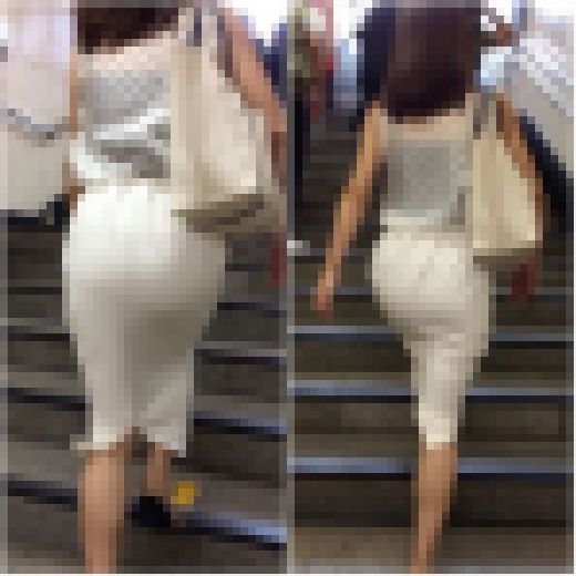 《◆最終値下げ・イヤらしいセレブ妻の着衣尻◆》　【タイトスカートから浮き出るヒップラインがエロスを醸し出す】　サンプル画像1
