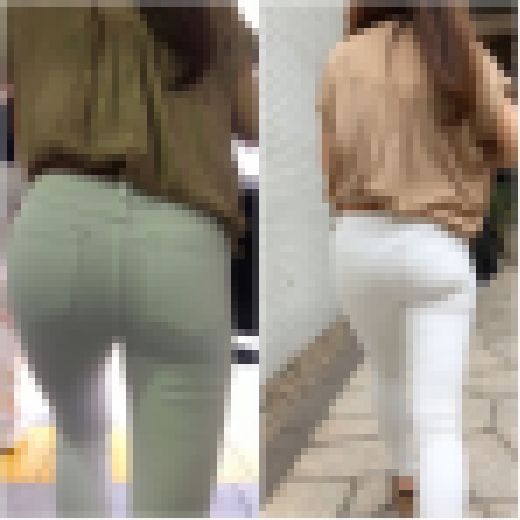 《◆最終値下げ・完璧なバランスのお尻！！◆》　【美女OLの非常にエロいスキニーパンツ姿】　サンプル画像3