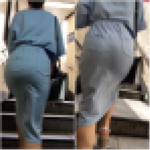 《BULEバージョン！!》 No.1631【Part2・美クビレ&美尻が際立つスカート着衣尻】　サンプル画像3