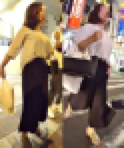 ロン爺の４Ｋピタパン女518　乳を突き出してくるギャル　サンプル画像3