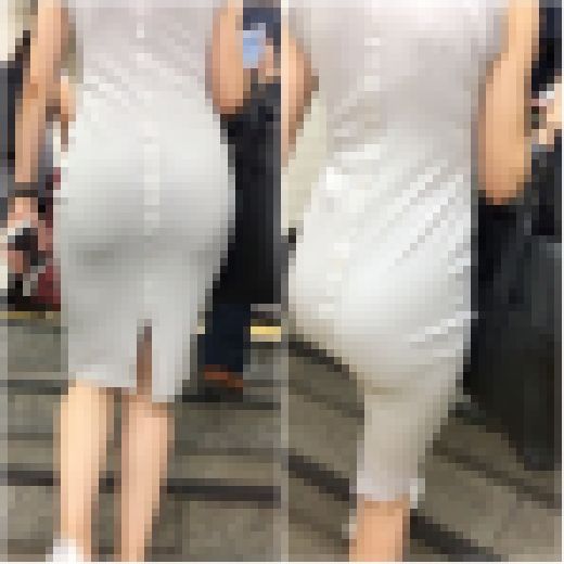 《Knit Tight One Piece》 No.1659【その、後ろボタン剥ぎ取って美尻を拝みたい!!】 サンプル画像2