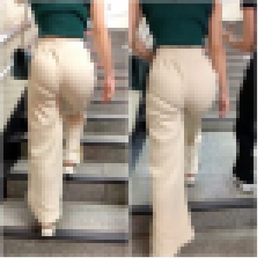 《Rib Knit Pants》 No.1662【ウエストとヒップラインのギャップ凄すぎる!】 サンプル画像2