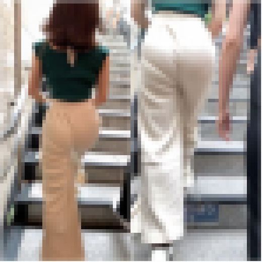 《Rib Knit Pants》 No.1662【ウエストとヒップラインのギャップ凄すぎる!】 サンプル画像3