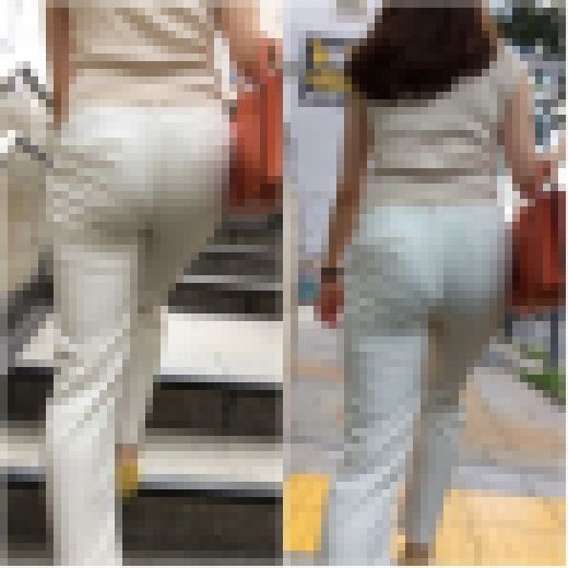 《あえての透けパンティー》 No.1713【Part2・今回は白スラックスパンツだ！】　サンプル画像3